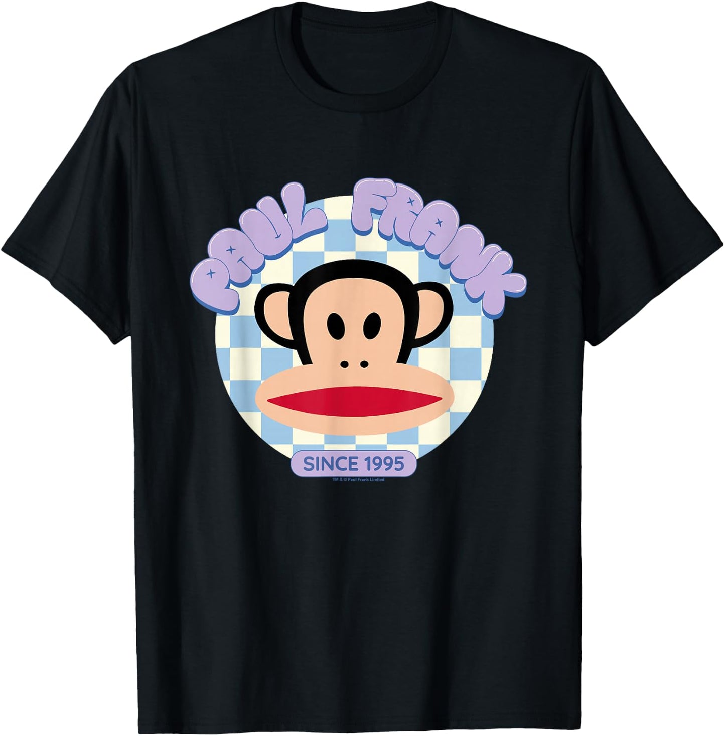Paul Frank Julius Bubble Text Seit 1995 T-Shirt - T-Shirt | Black