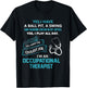 Occupational Therapist T Shirt Gift T-Shirt - T-Shirt | Black