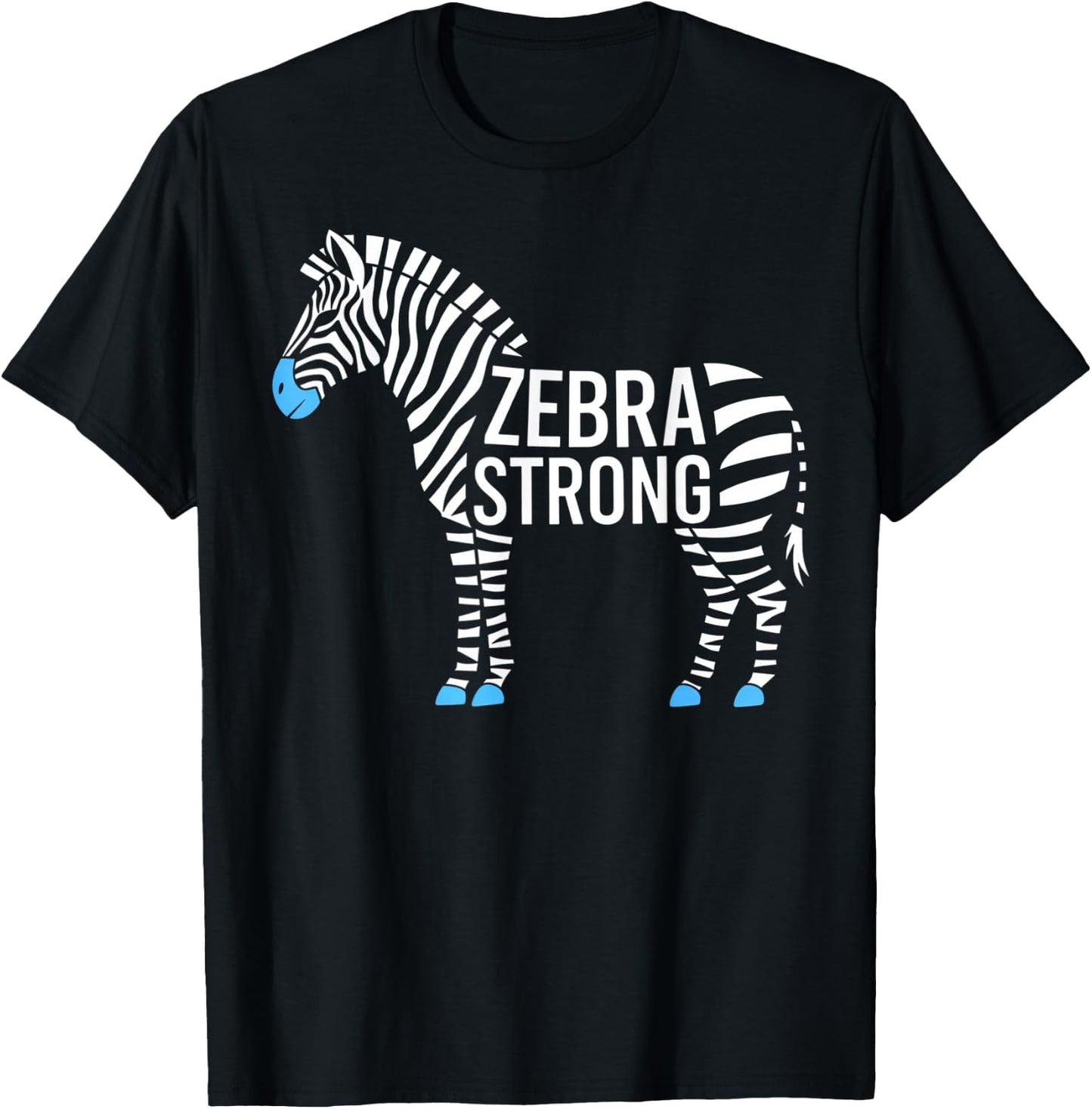 Zebra Rare Disease Day 2026 Shirt - Rare Disease Awareness T-Shirt - T-Shirt | Black