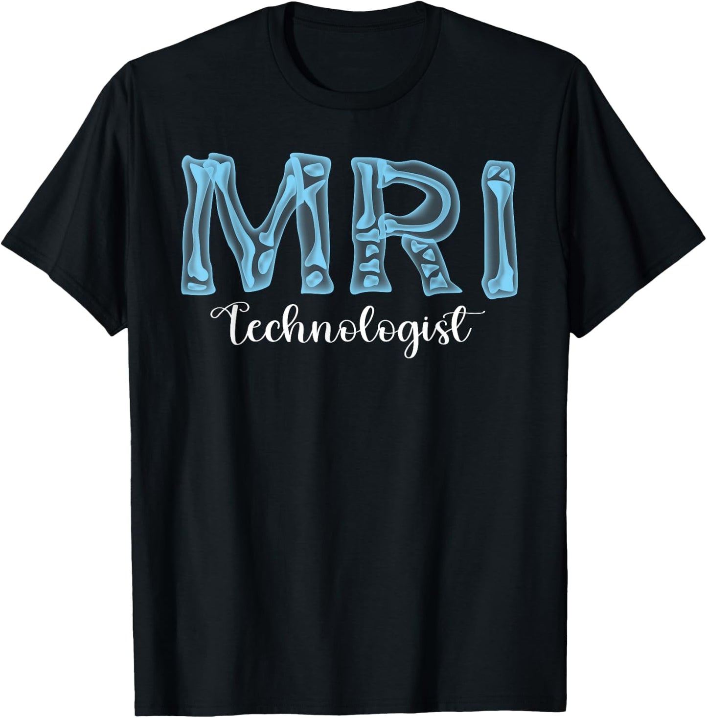 MRI Technologist Radiological Technologist X-Ray Leopard Tech T-Shirt - T-Shirt | Black