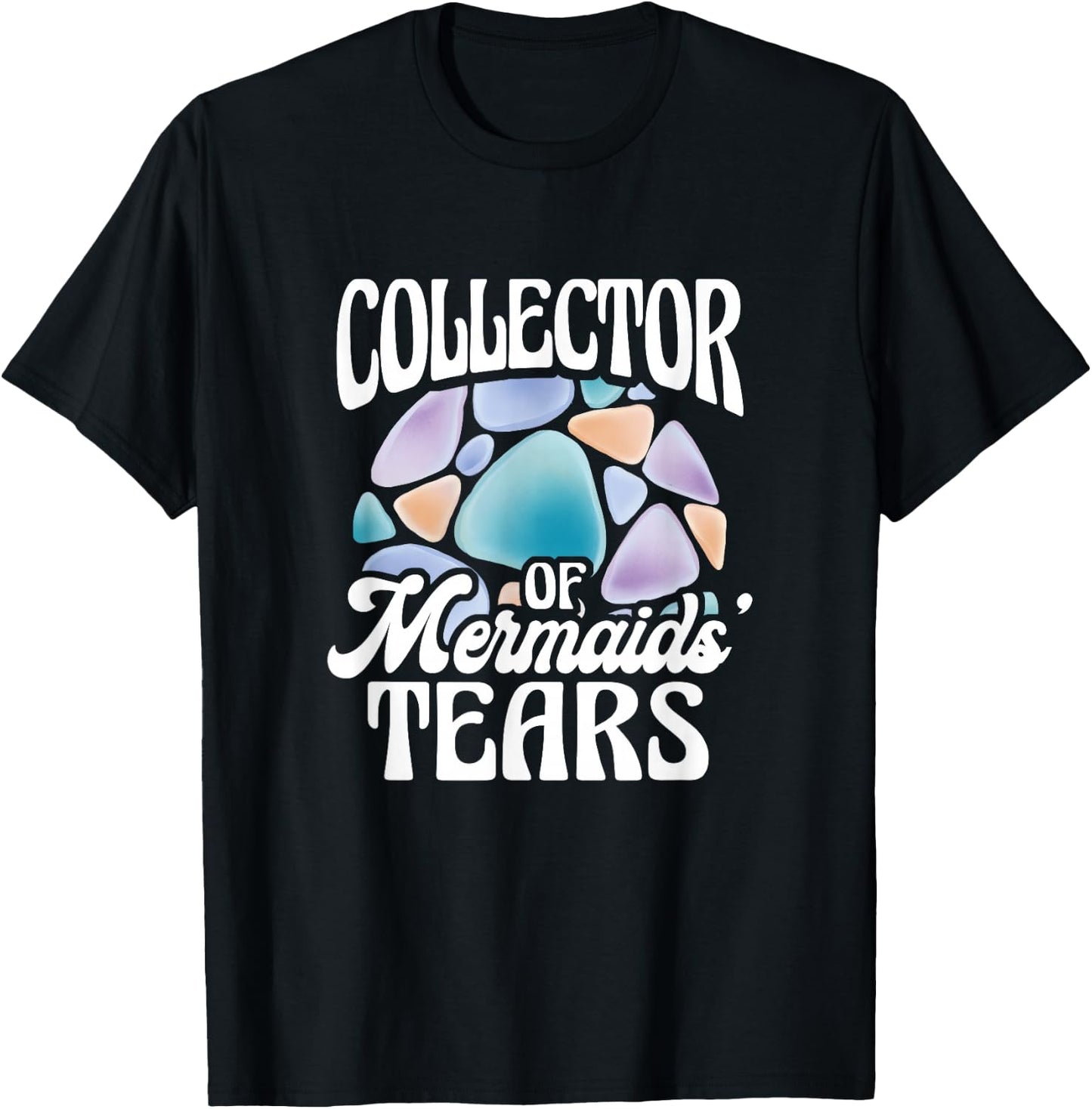 Collector Of Mermaids' Tears Fantasy Dream T-Shirt - T-Shirt | Black