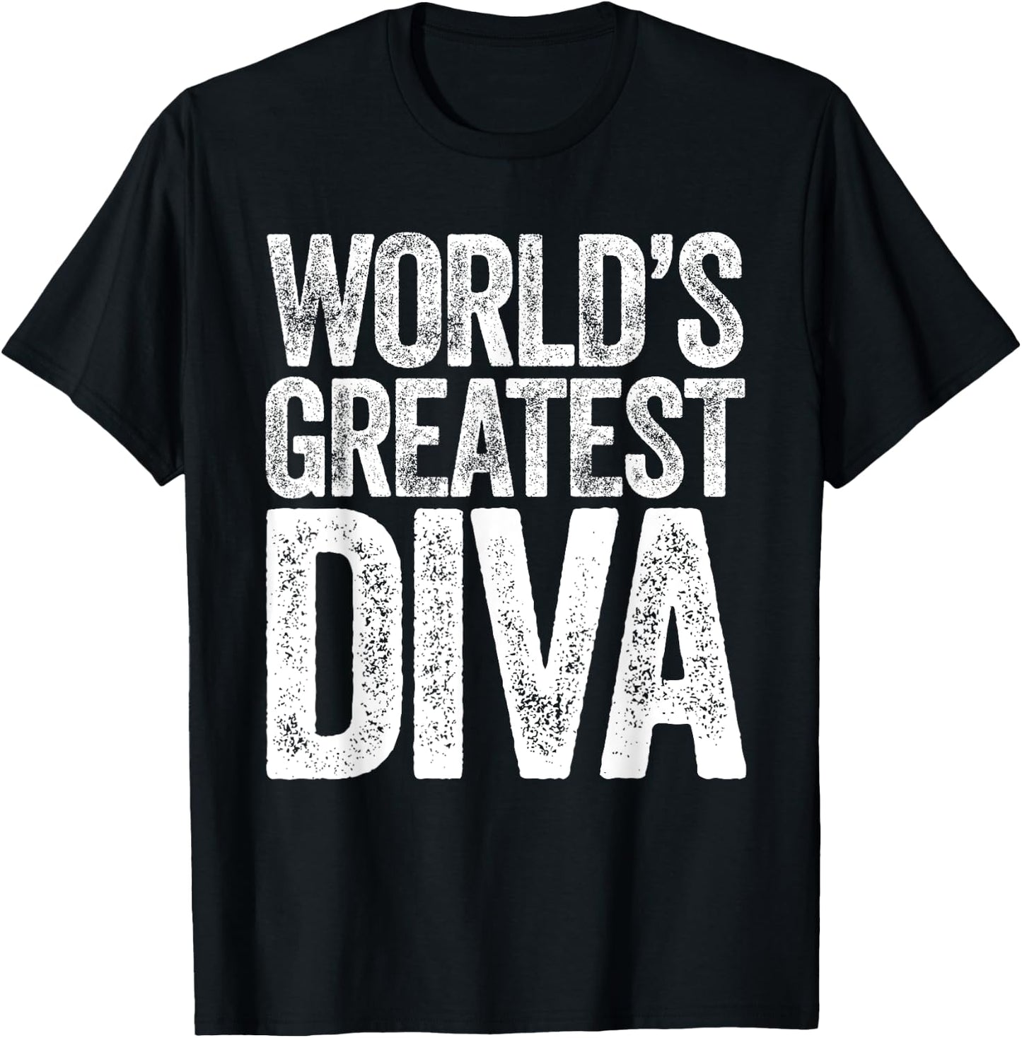 World's Greatest Diva T-Shirt - T-Shirt | Black