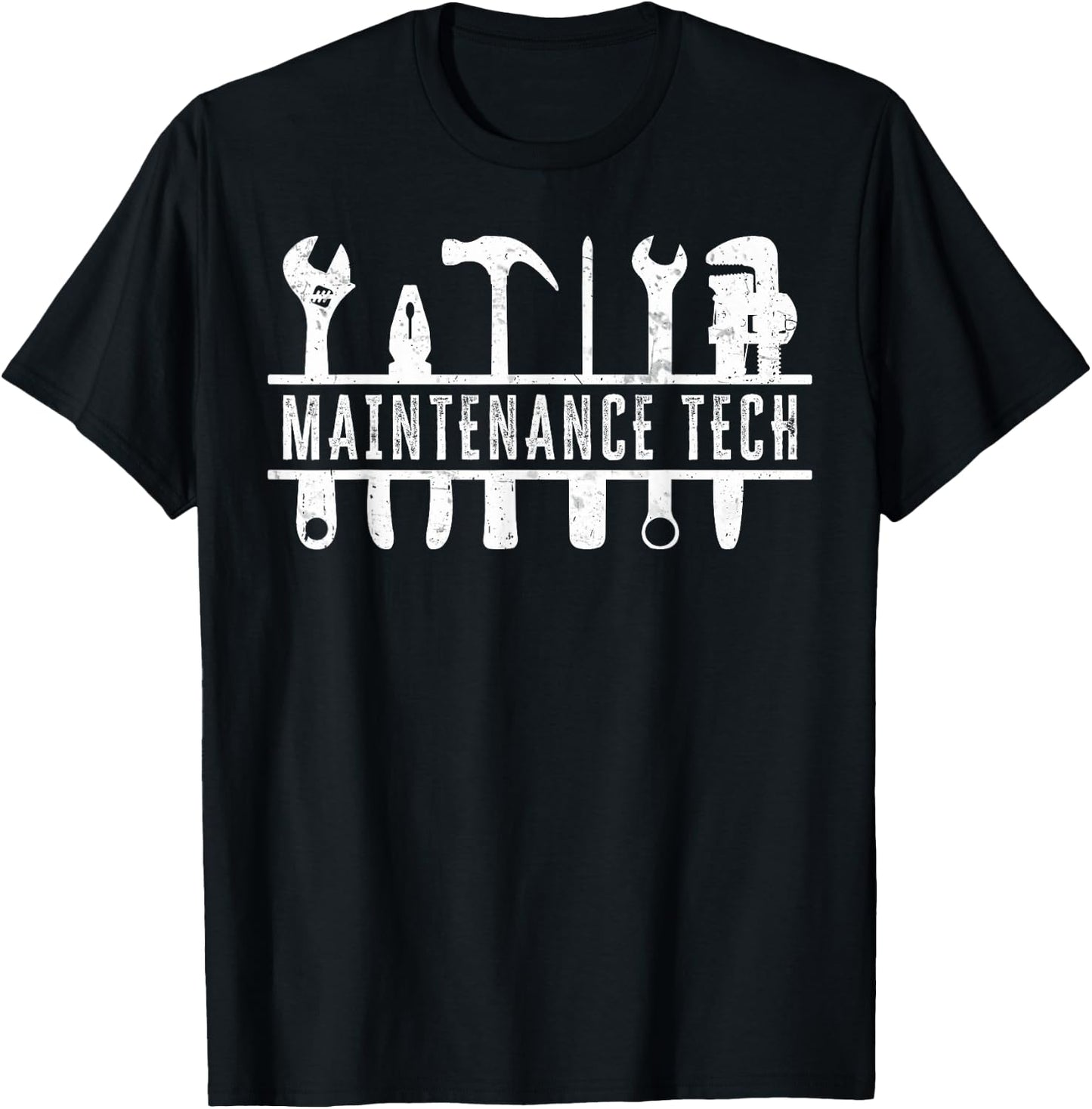 Maintenance Technician Tools T-Shirt - T-Shirt | Black