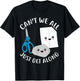 Rock Paper Scissors Funny Kawaii Can't We All Just Get Along T-Shirt - T-Shirt | Black