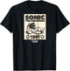 Sonic The Hedgehog 1991 Epic Run Vintage Sketch Raglan Baseball T-Shirt - T-Shirt | Black