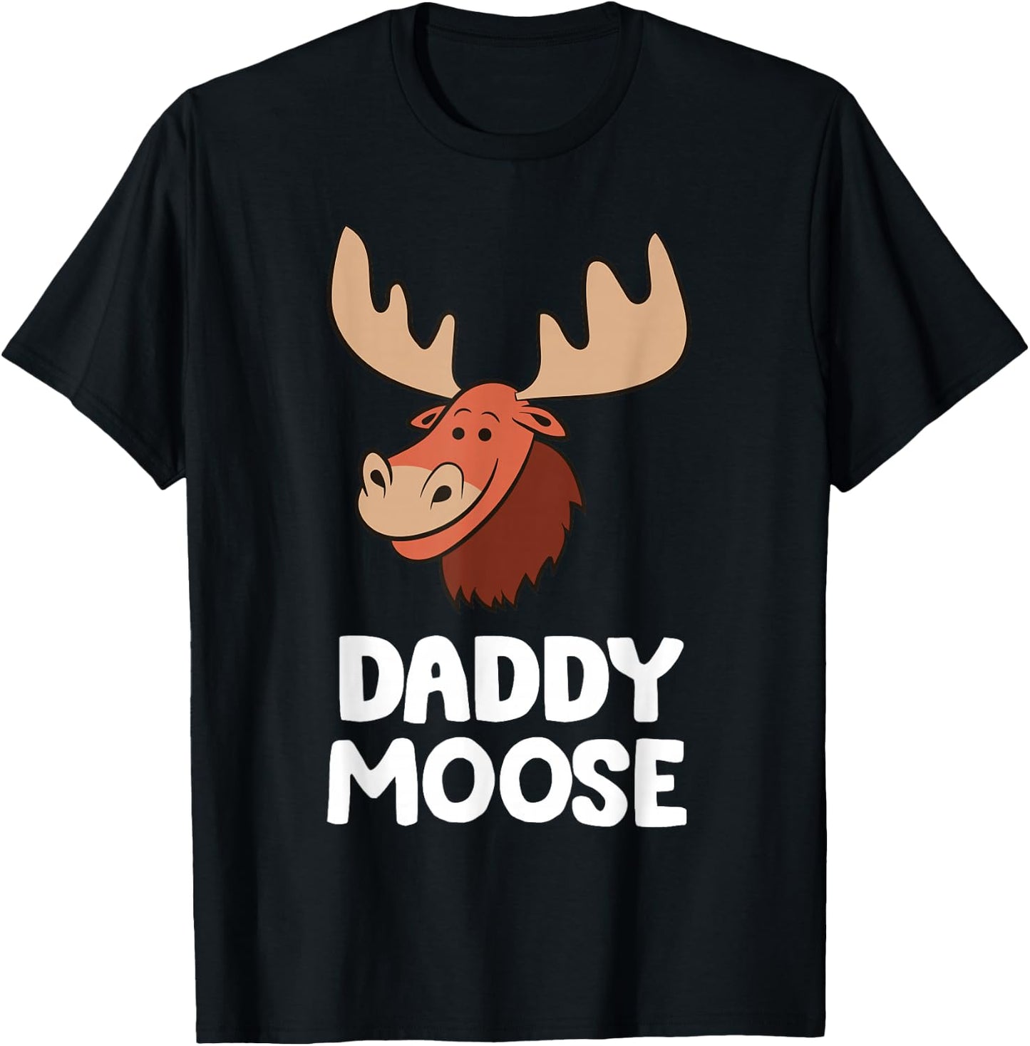 Daddy Moose T-Shirt - T-Shirt | Black