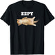 Eepy Cat, Sleepy Cat Meme T-Shirt - T-Shirt | Black