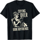 Book Lover Shirt Retro Funny Reading Smutty Books Romantasy T-Shirt - T-Shirt | Black