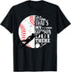 That's My Godson Out There Baseball Godfather Godmother Gift T-Shirt - T-Shirt | Black