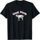 Goat Mom | Greatest Mother Of All Time | Mother's Day T-Shirt - T-Shirt | Black