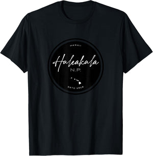 Haleakala National Park Hawaii Graphic T-Shirt - T-Shirt | Black