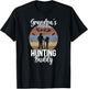 Grandpa's Hunting Buddy Grandson Hunting Buddies T-Shirt - T-Shirt | Black