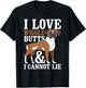I Love Wiggle Butts And I Cannot Lie - Boxer Dog Puppy Lover Women T-Shirt - T-Shirt | Black