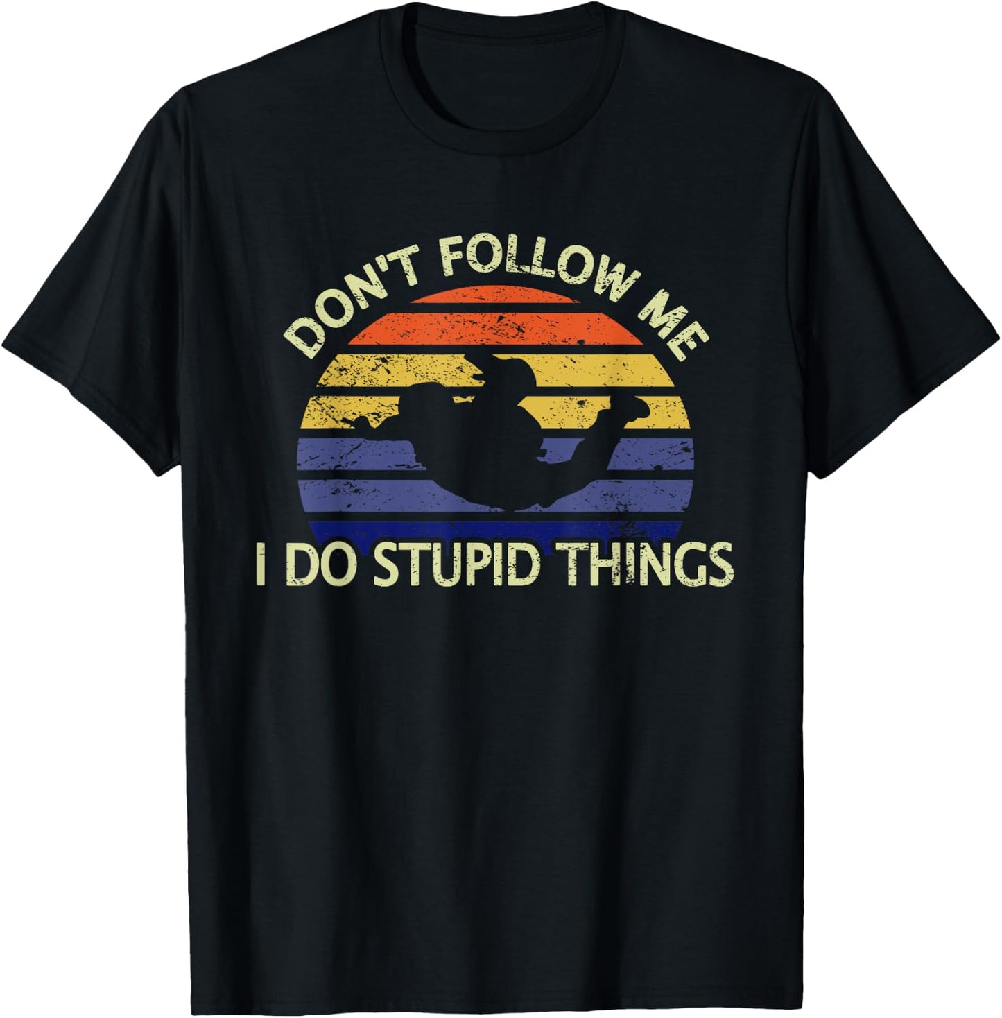 Skydiving Tandem Skydive Skydiver T-Shirt - T-Shirt | Black