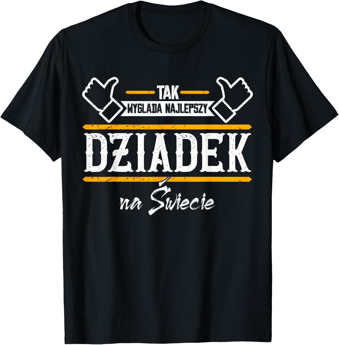 Men's Grandpa Tak Wyglada najlepszy Dziadek na swiecie Best Dziadek , black, s T-Shirt - T-Shirt | Black