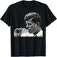 JFK John F Kennedy Cigar Smoker , black T-Shirt - T-Shirt | Black