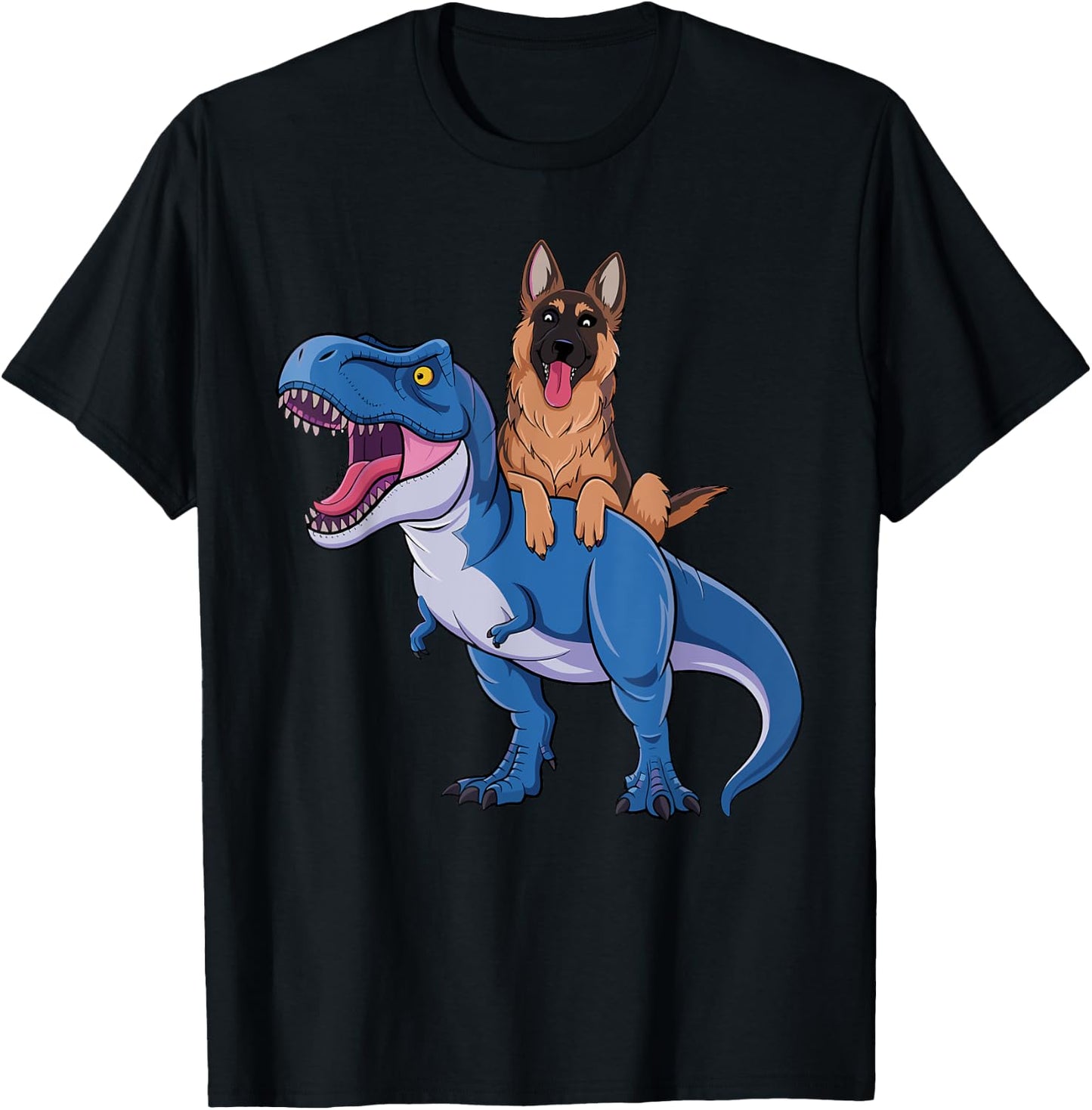 Best German Shepherd Art Women German Shepherd Lover T-Shirt - T-Shirt | Black