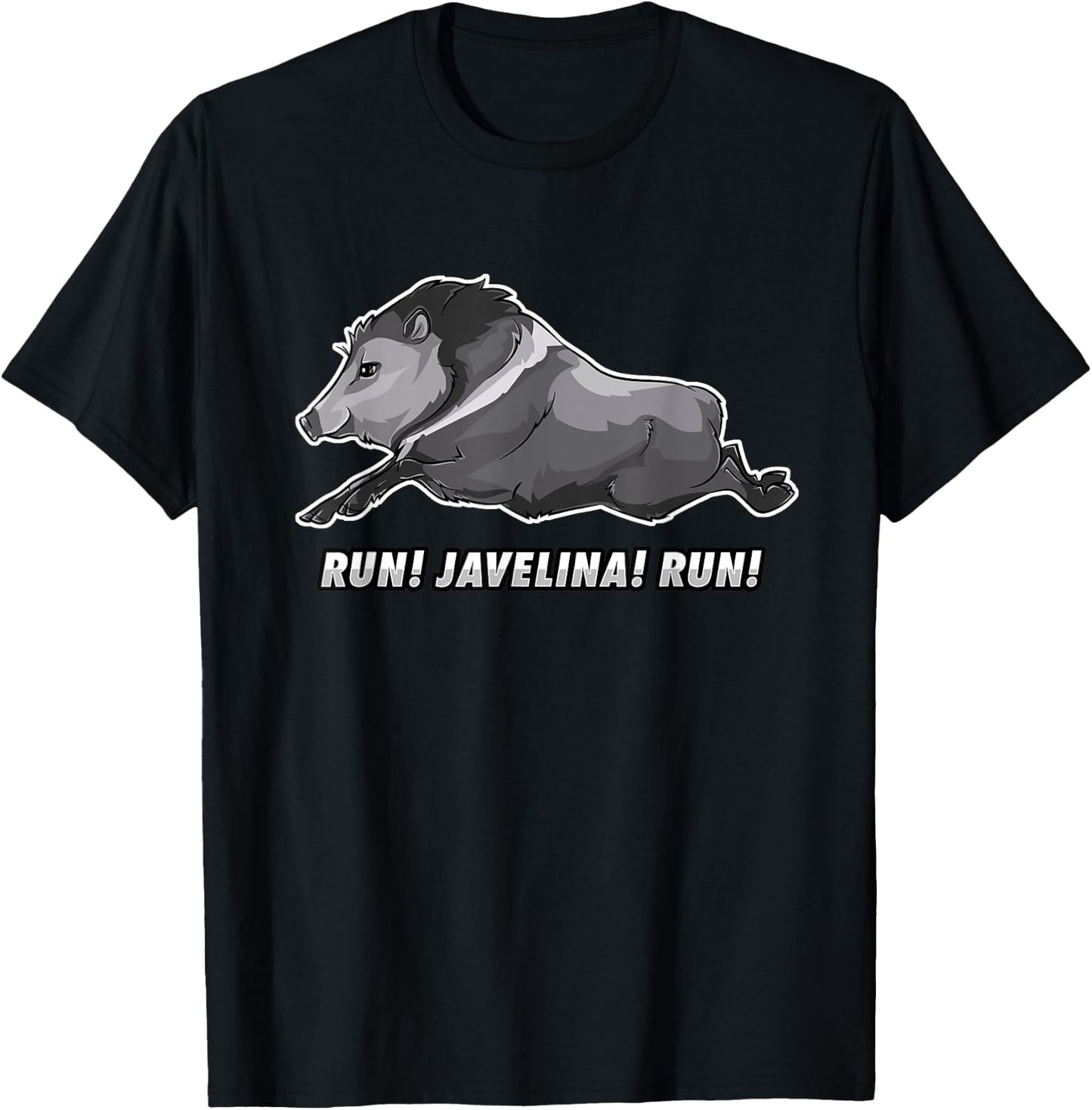 Javelina Running T-Shirt - T-Shirt | Black