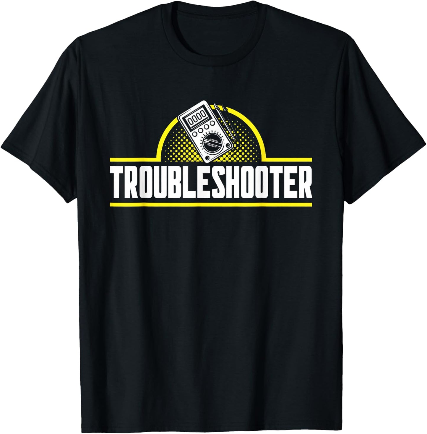 Electrician Fault Finder T-Shirt - T-Shirt | Black