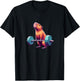 Capybara Deadlift Weightlifting Funny Fitness Workout T-Shirt - T-Shirt | Black