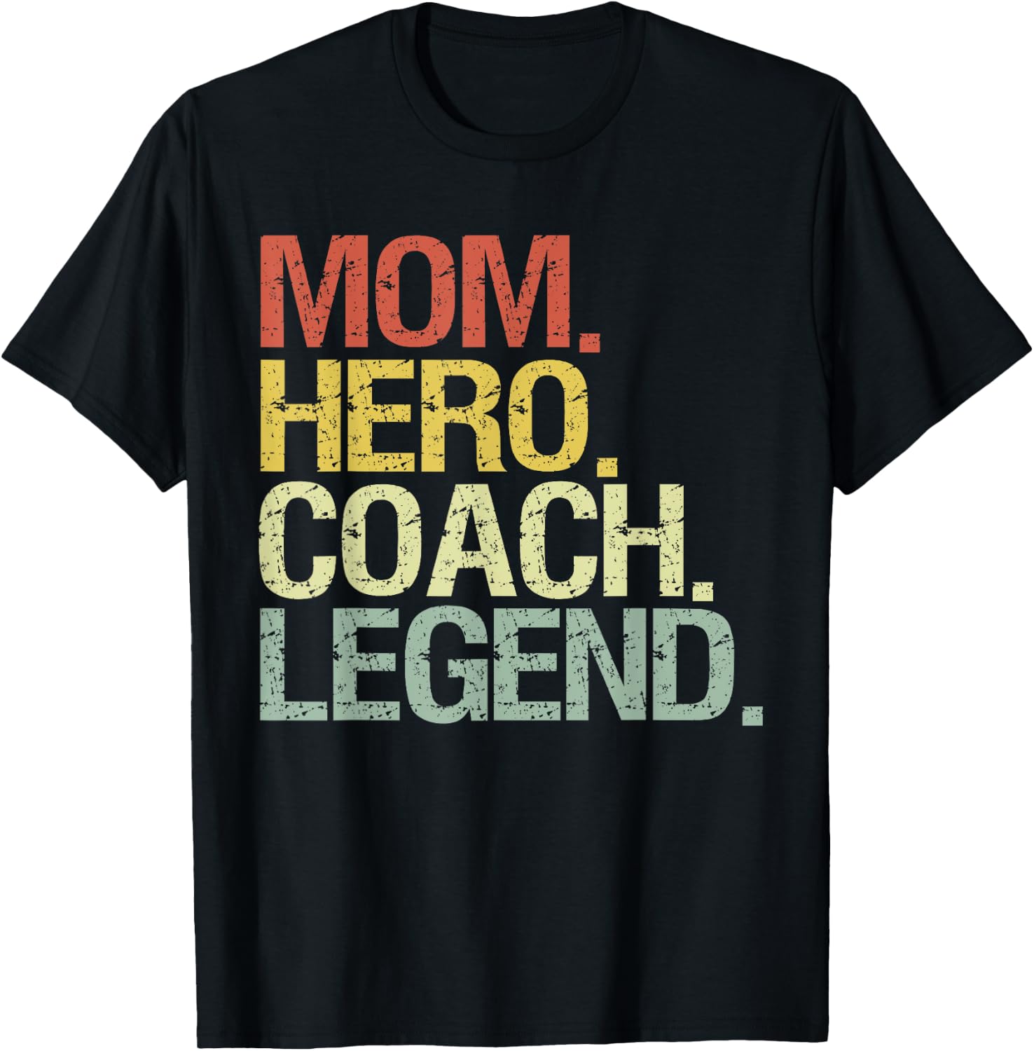 Mom Coach Mother Coach T-Shirt - T-Shirt | Black