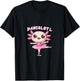 Funny Axolotl Dance Mommy For Girls Ballet Dance T-Shirt - T-Shirt | Black
