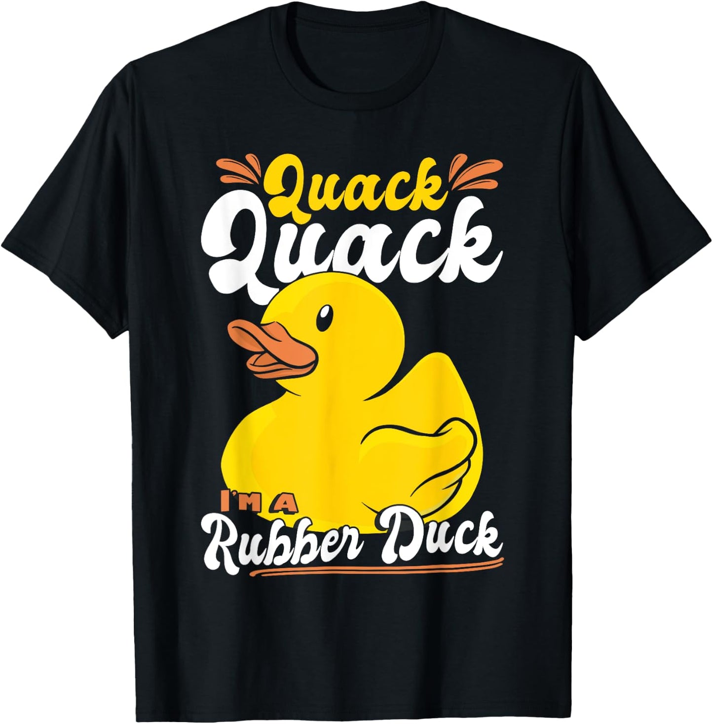 Im A Rubber Duck T-Shirt - T-Shirt | Black