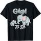 Soon Gigi To Be Elephants For Baby Shower Gender Reveal Mimi T-Shirt - T-Shirt | Black