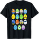 Disney Pixar Movie Favorites Spring Easter Egg Jumble T-Shirt - T-Shirt | Black
