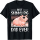 Hairless Guinea Pig Skinny Pig Owner Cavy Rodent Pet T-Shirt - T-Shirt | Black