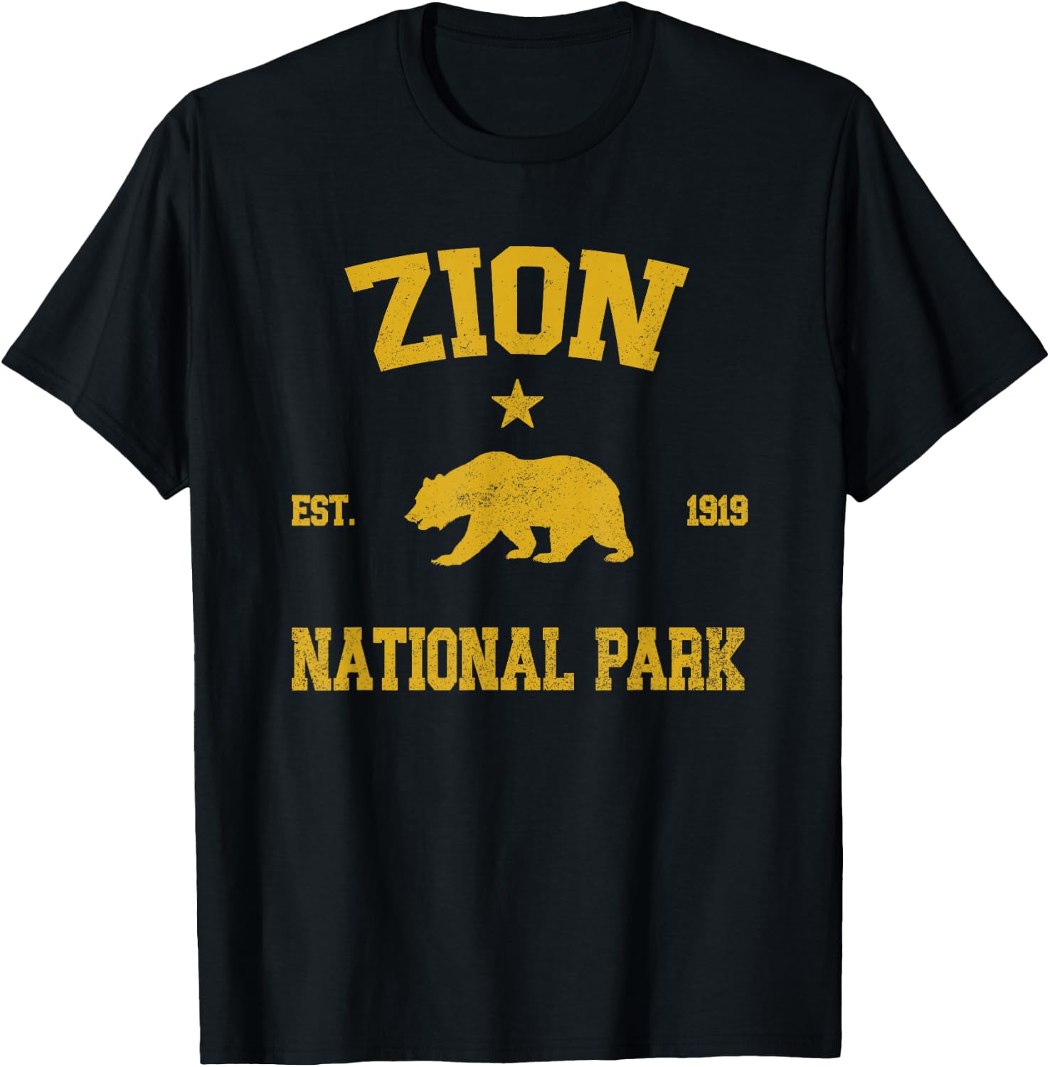 Zion National Park T-Shirt - T-Shirt | Black