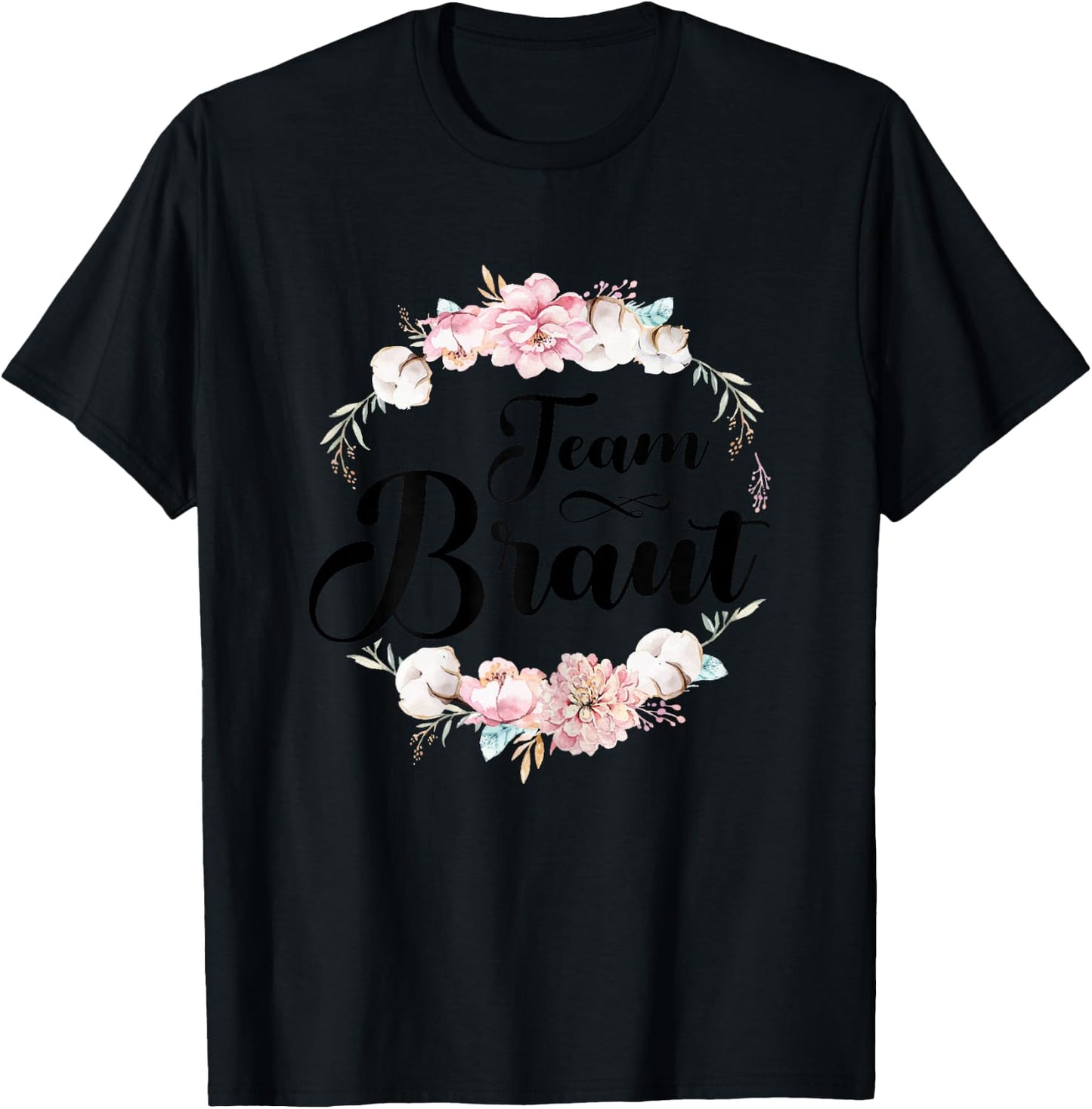 Women's Team Bride White Team Bride JGA Women Poltern , White T-Shirt - T-Shirt | Black