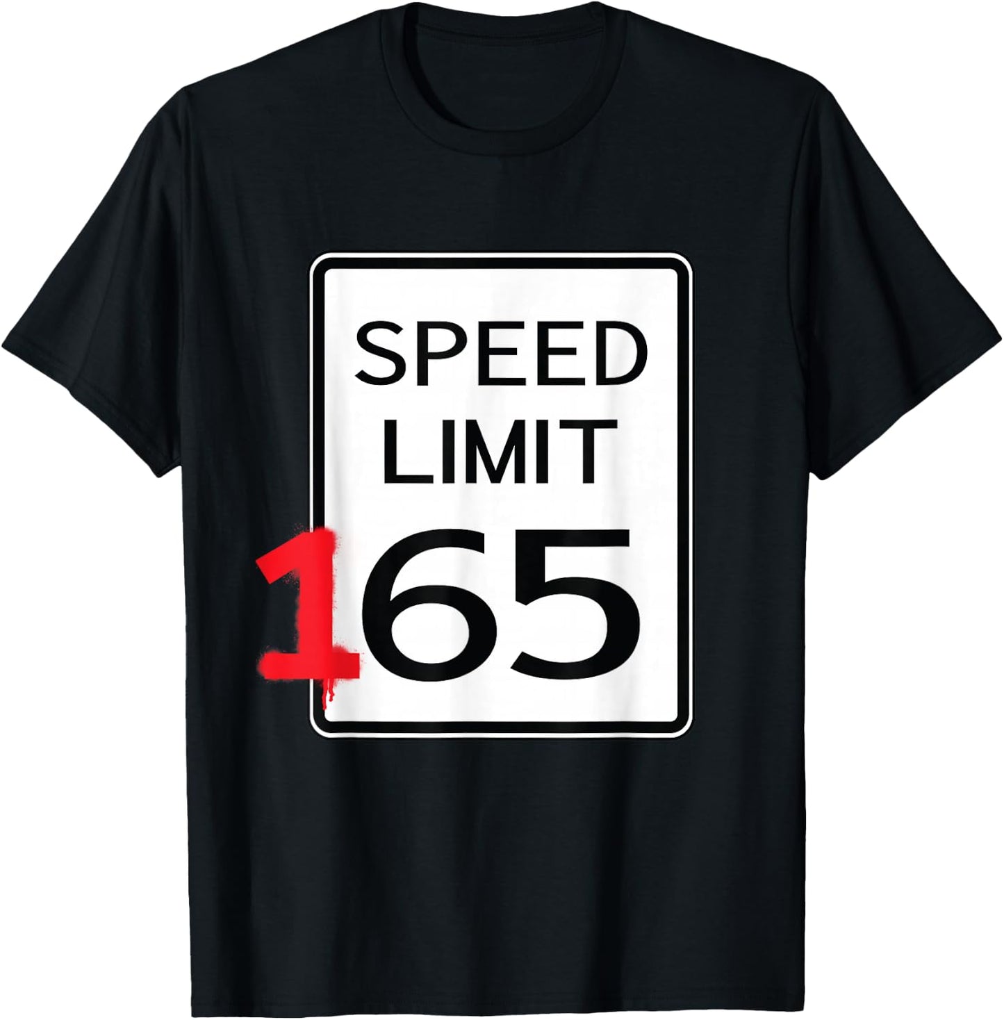 Speed Limit 165 - Car Guy Auto Mechanic Race Driver T-Shirt - T-Shirt | Black