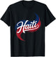 Haiti National Pride Inspired T-Shirt - T-Shirt | Black