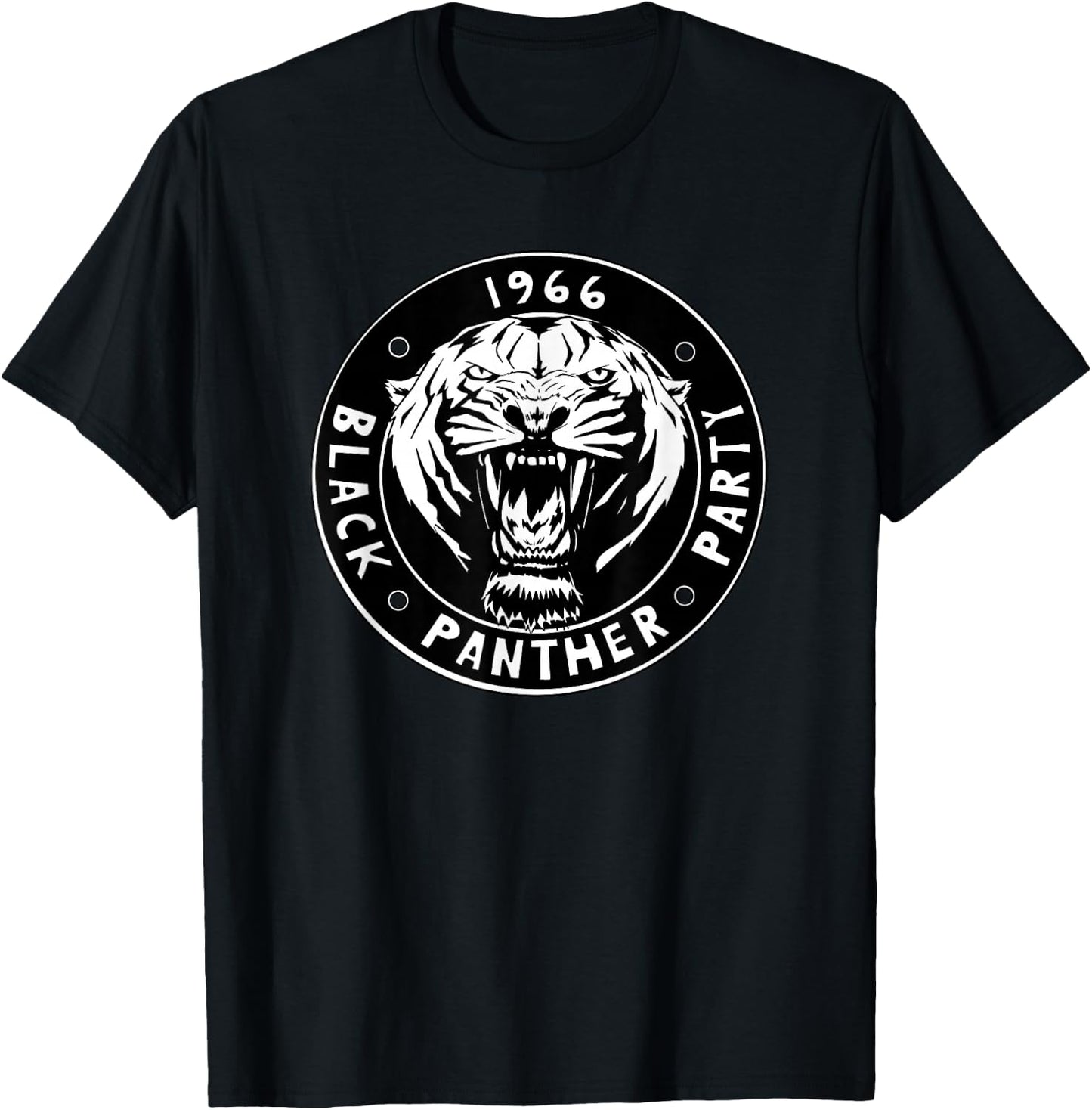 Black History Panther Party Logo 1966 Oakland California T-Shirt - T-Shirt | Black
