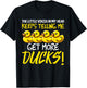 Voices in My Head Keeps Telling Get more Ducks Funny Ducks T-Shirt - T-Shirt | Black