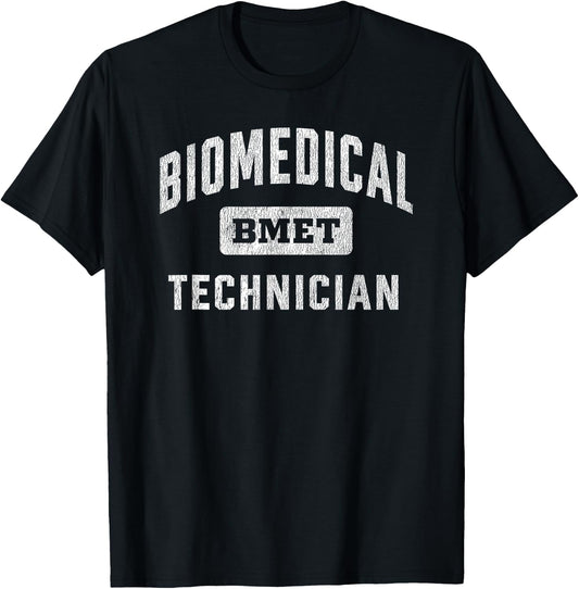 Biomedical Equipment Technician BMET Biomed Technician T-Shirt - T-Shirt | Black