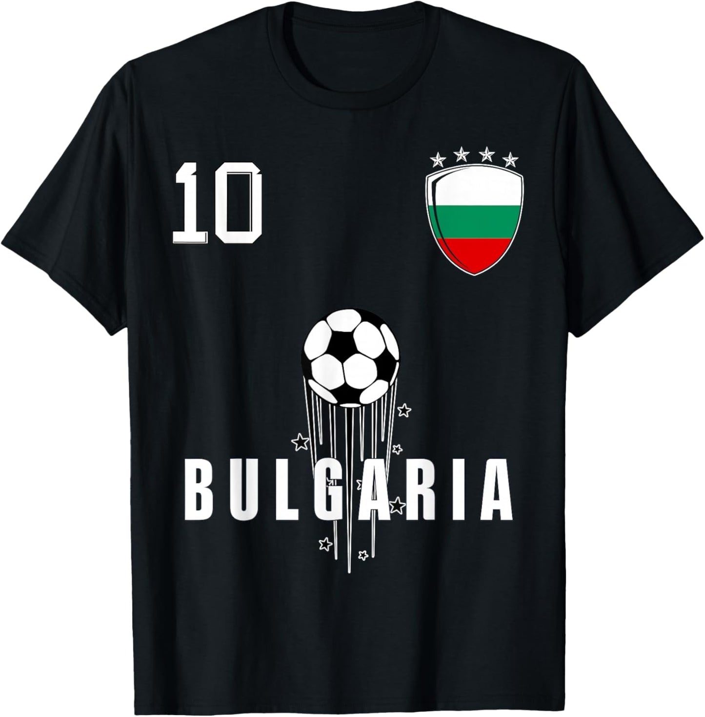 Bulgaria Flag Bulgarian Pride Lovers T-Shirt - T-Shirt | Black