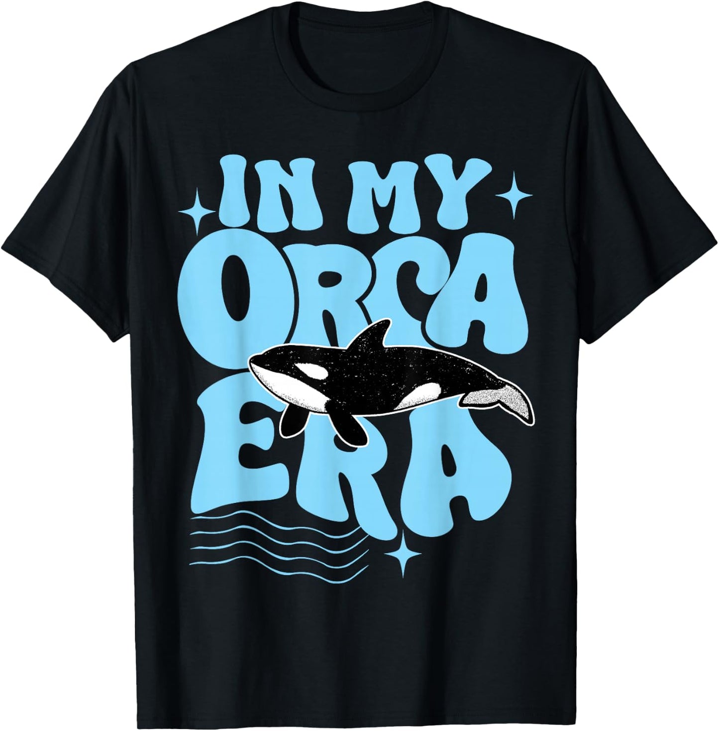 In my Orca Era Cute Orca T Girls Kids Orca Quote T-Shirt - T-Shirt | Black