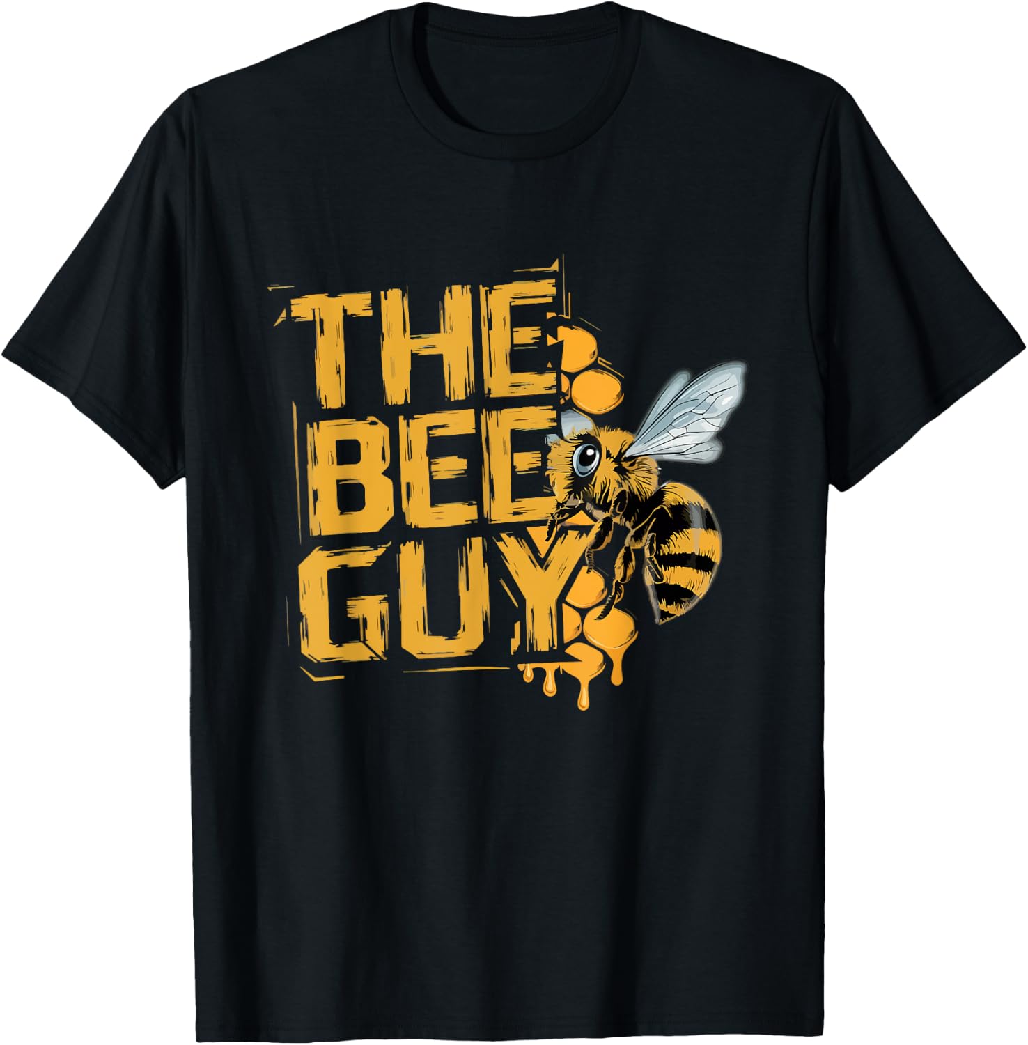The Bee Guy Beekeeper Beekeeping Hive Honey Bees Funny T-Shirt - T-Shirt | Black
