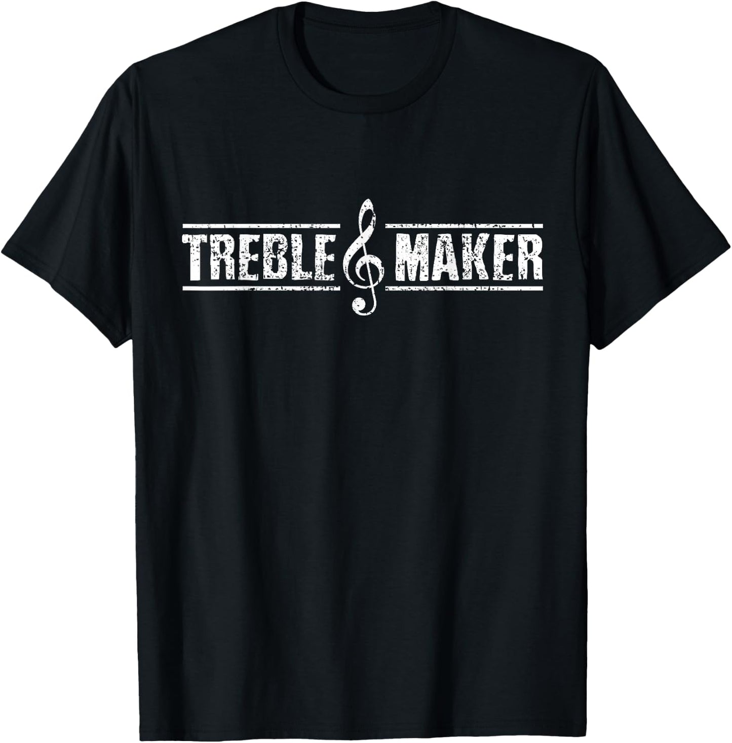 Piano Music Pianist Musical Note Vintage T-Shirt - T-Shirt | Black