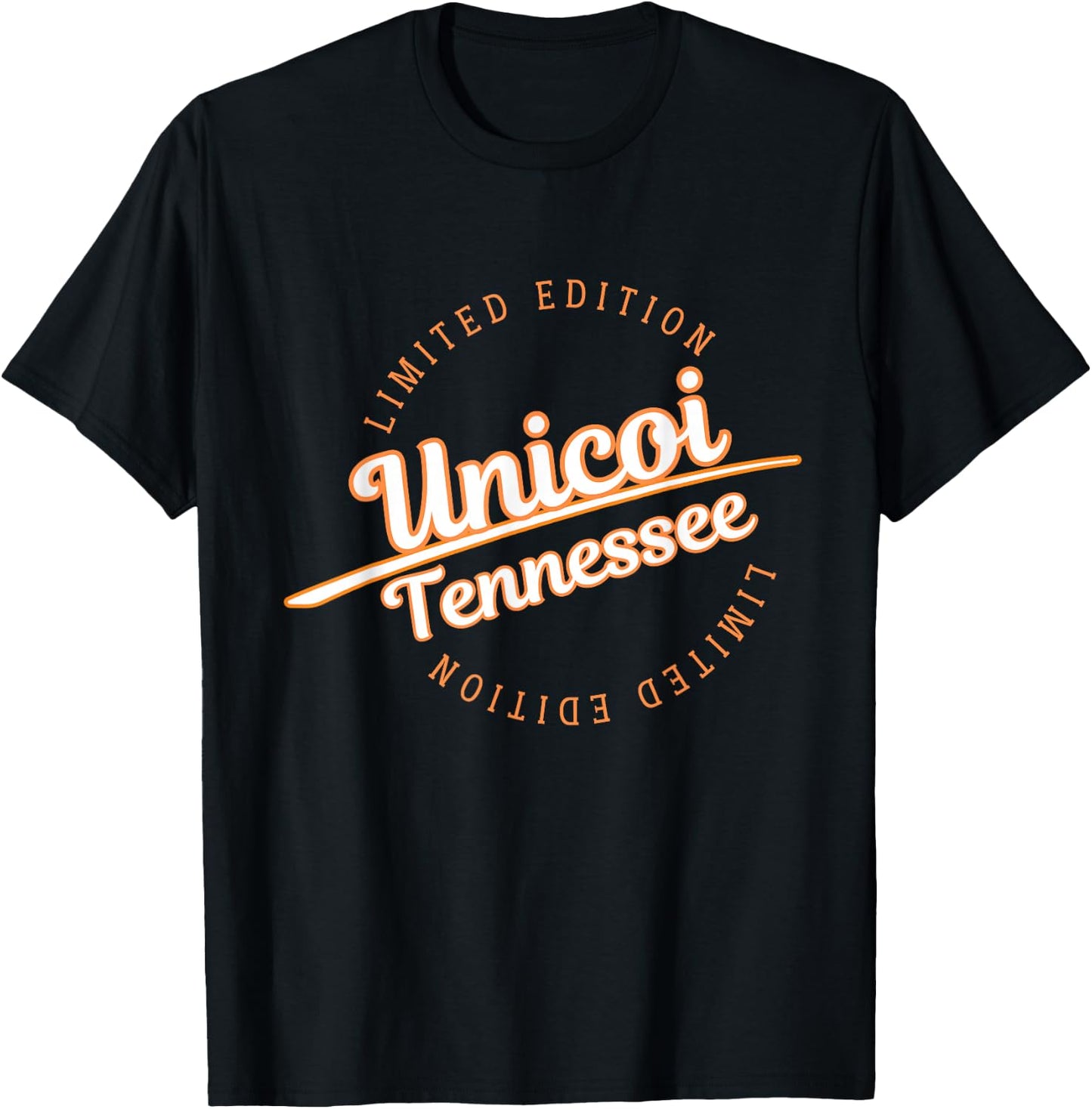 Retro Athletic Unicoi TN Apparel T-Shirt - T-Shirt | Black