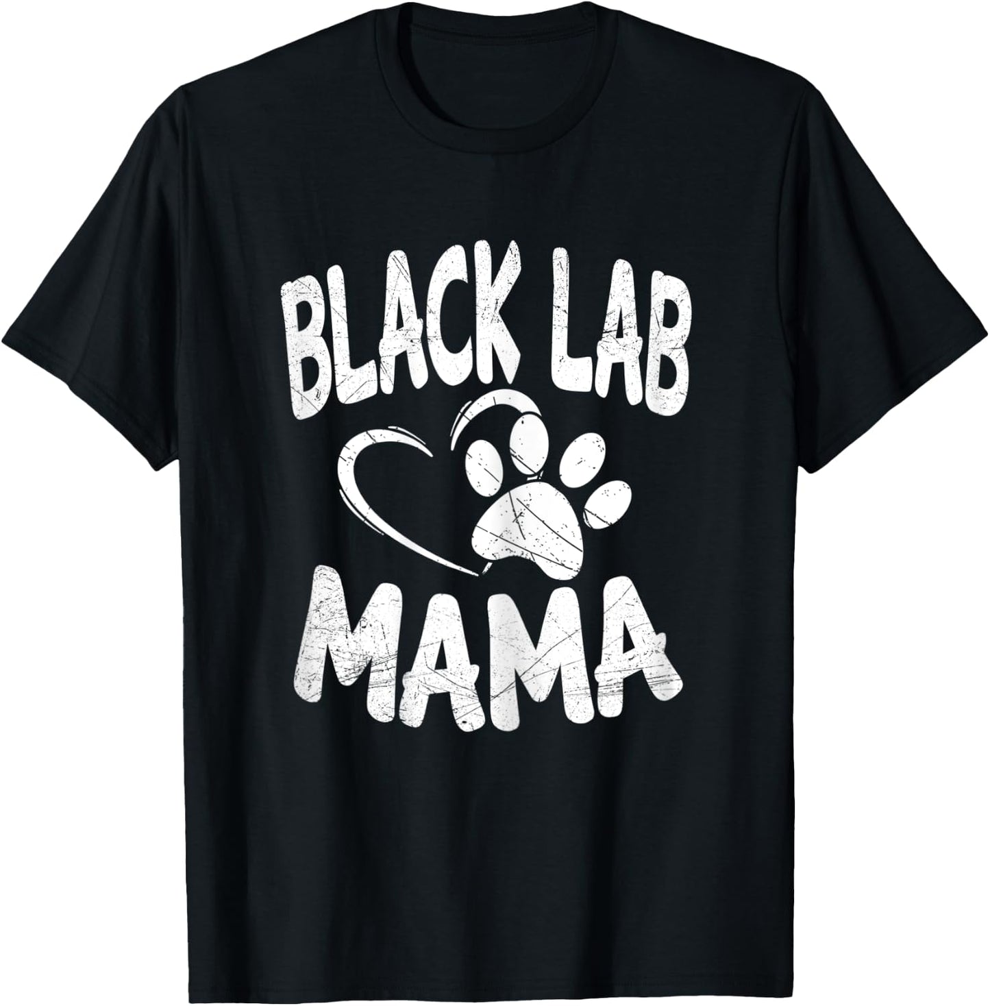 Black Lab Mama Gifts Breeder Dog Labrador Mom Owner Women T-Shirt - T-Shirt | Black