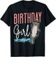 Otter Birthday Girl Birthday Girl T-Shirt - T-Shirt | Black