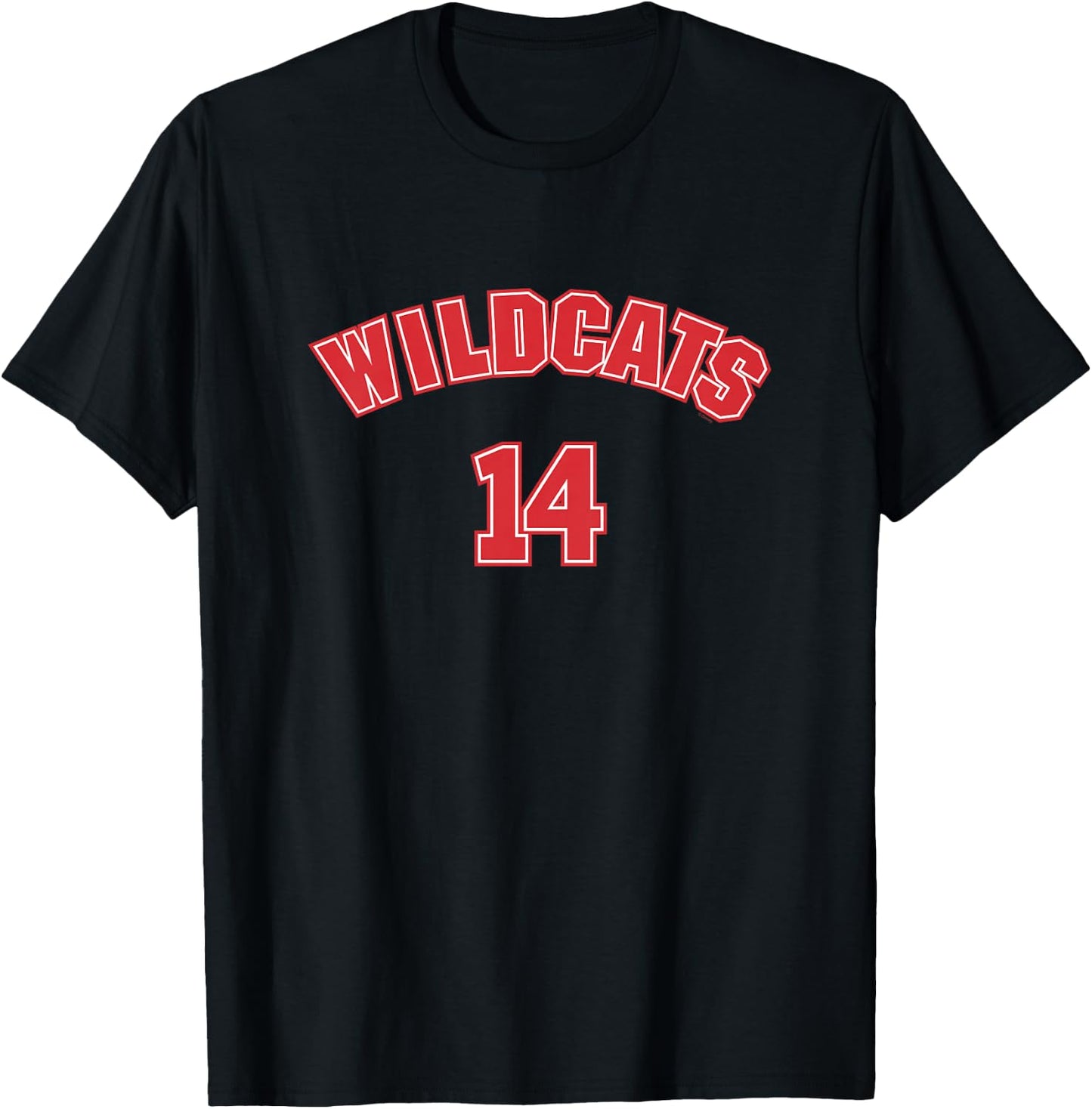 Children's High School Musical Wildcats 14 , Black, 2 T-Shirt - T-Shirt | Black