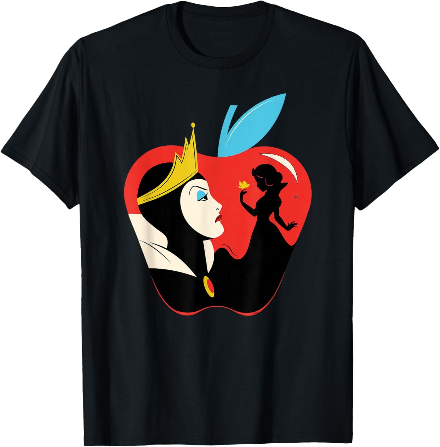 Disney Princess Snow White and The Evil Queen T-Shirt - T-Shirt | Black