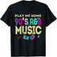 R&B Artist girls Vintage 90 s r and b graphic T-Shirt - T-Shirt | Black