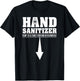 Hand Sanitizer Pump 10-15 Times Rub Vigorously Dirty Joke T-Shirt - T-Shirt | Black
