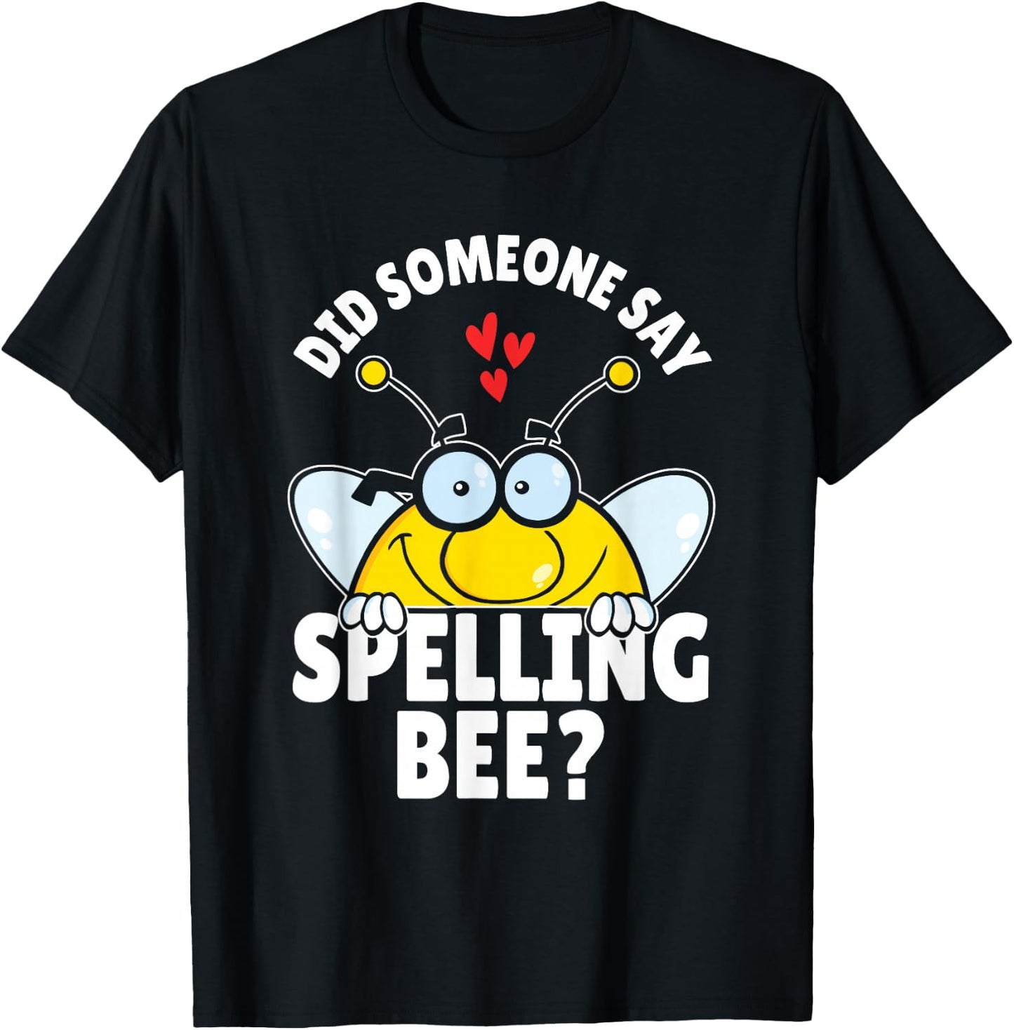 Spelling Bee Competition Word Speller School Spelling Bee T-Shirt - T-Shirt | Black