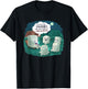 Funny Cute Marshmallow Scary Campfire Story T-Shirt - T-Shirt | Black